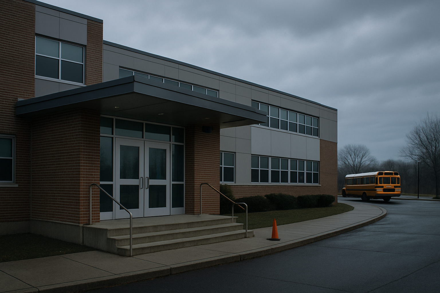 Visual representation of school closing