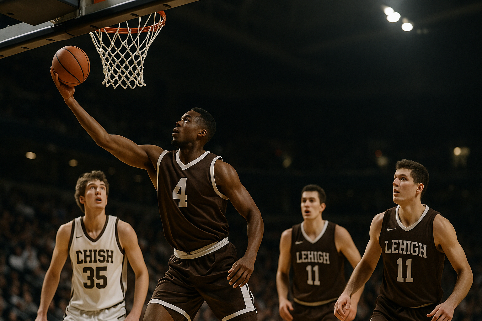 Visual representation of lehigh basketball