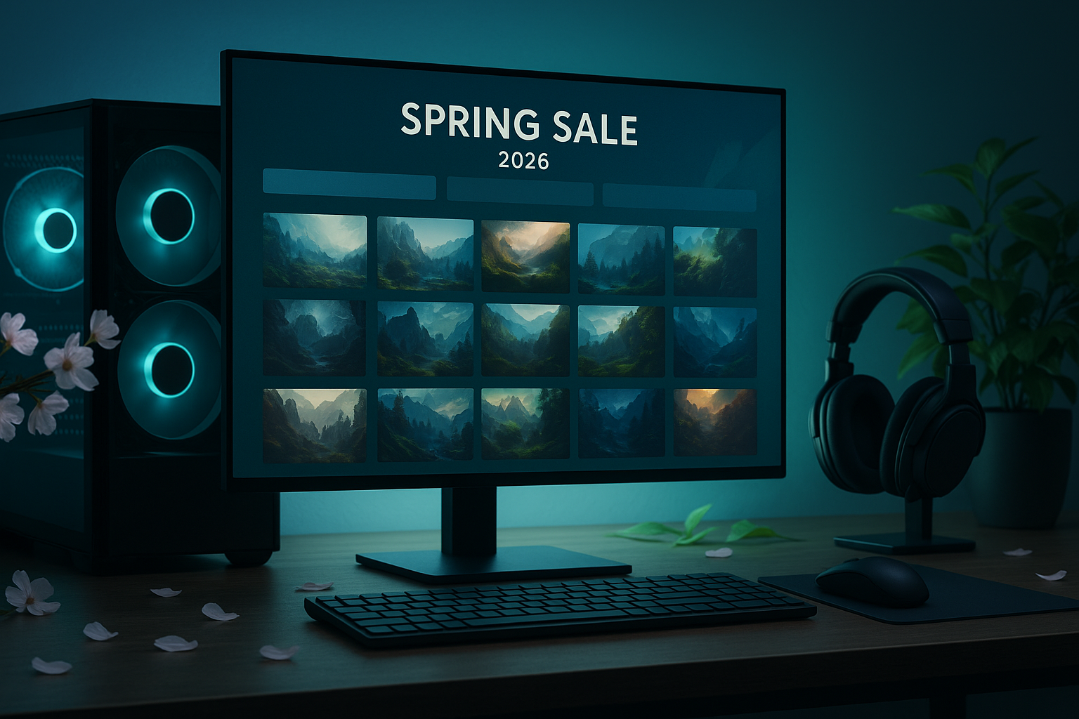 Visual representation of steam spring sale 2026