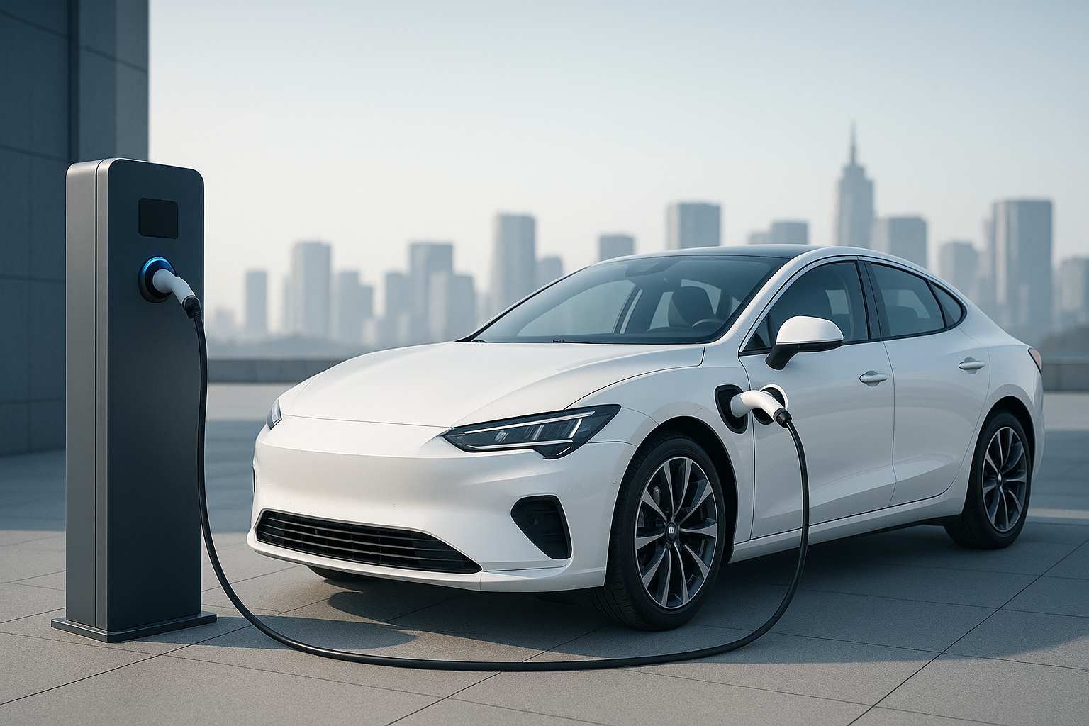 Visual representation of electric vehicles