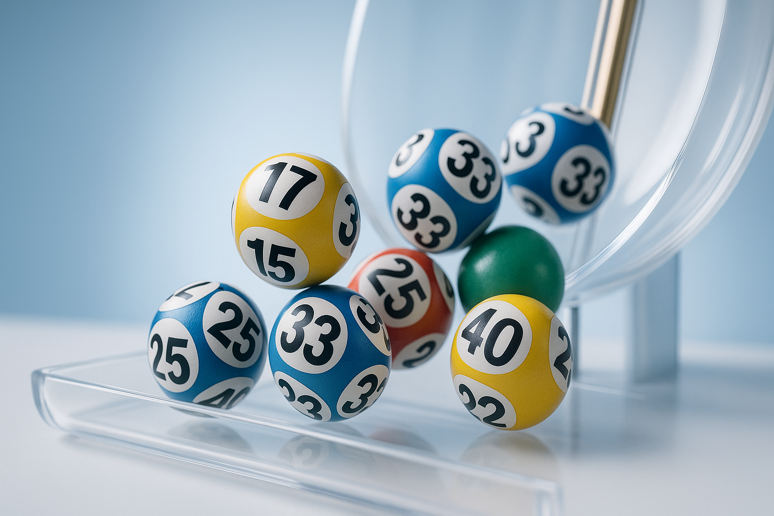 Visual representation of lotto