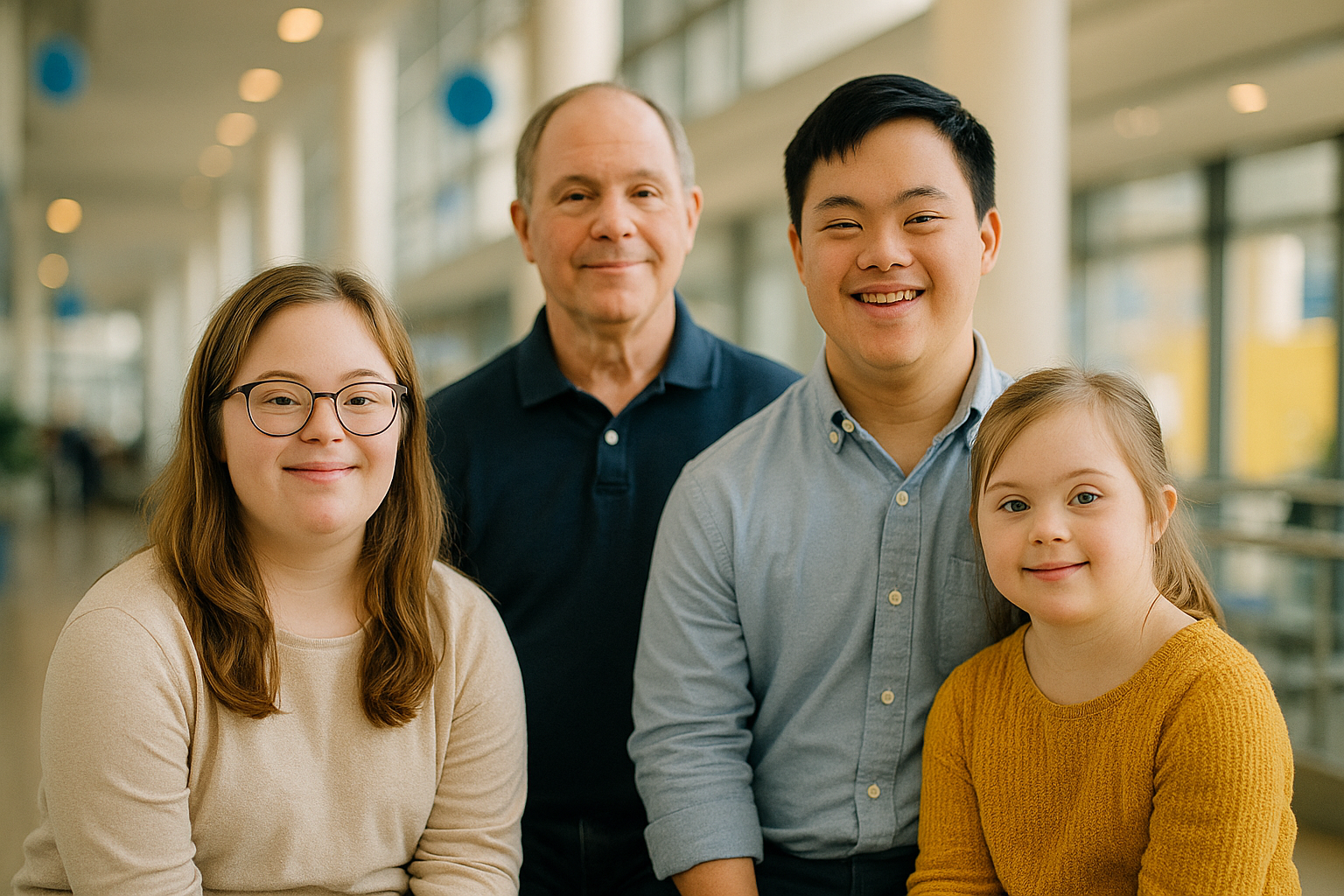 Visual representation of world down syndrome day 2026