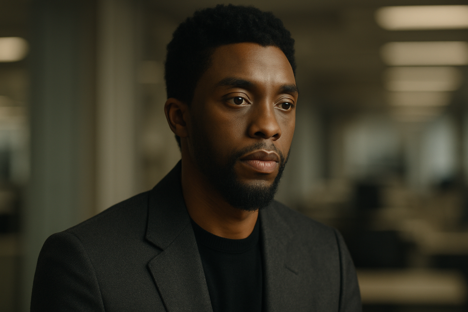 Visual representation of chadwick boseman