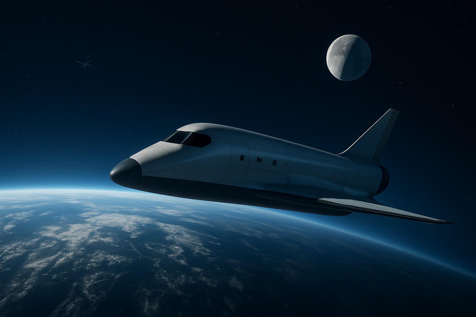 Visual representation of space exploration