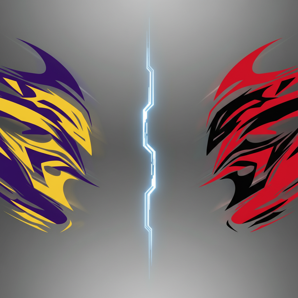 Visual representation of akron vs texas tech prediction