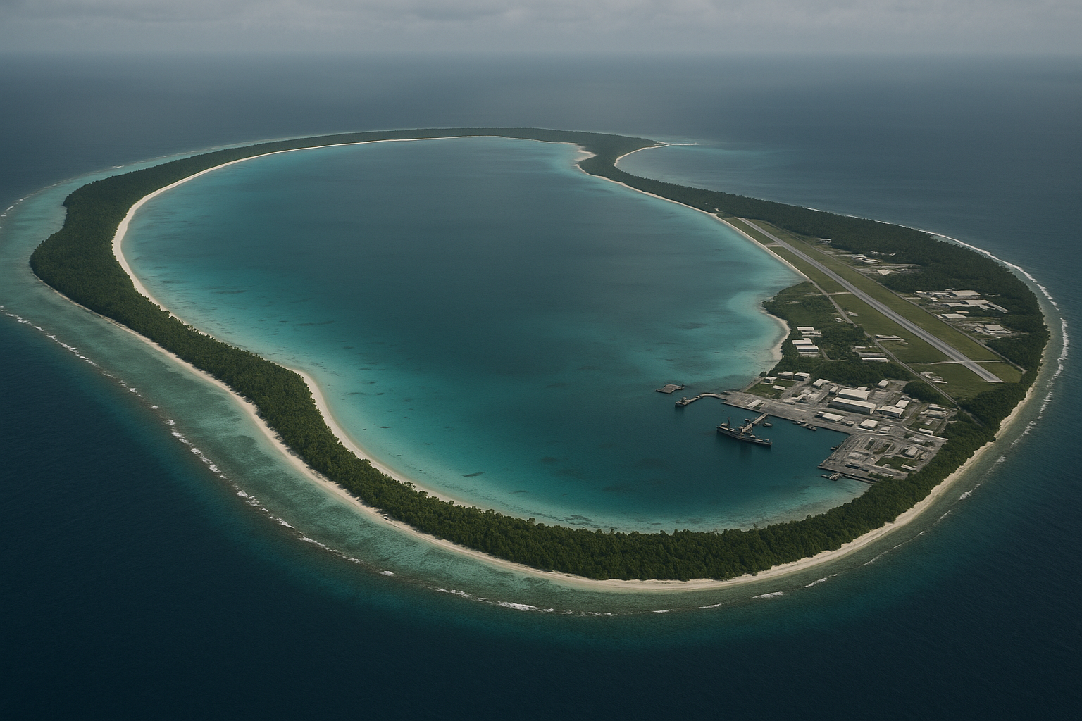 Visual representation of diego garcia