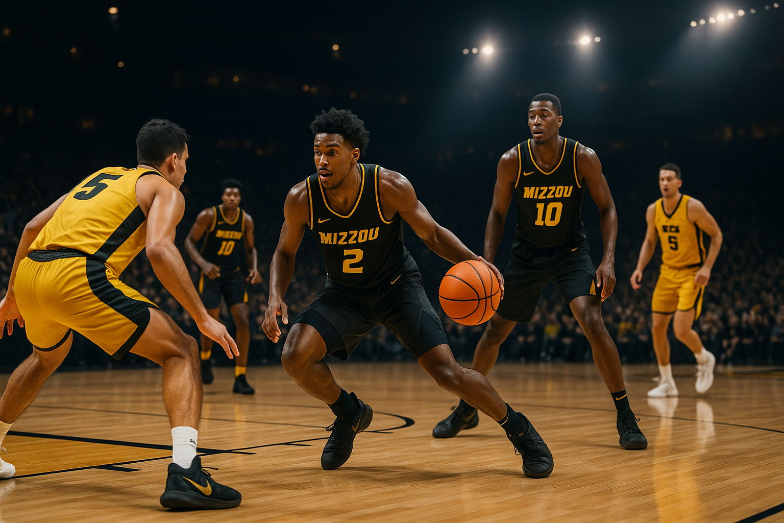 Visual representation of mizzou basketball