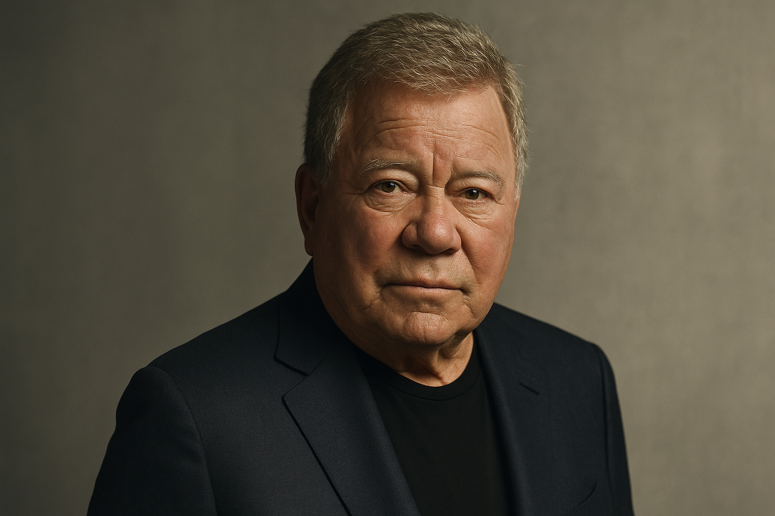 Visual representation of william shatner