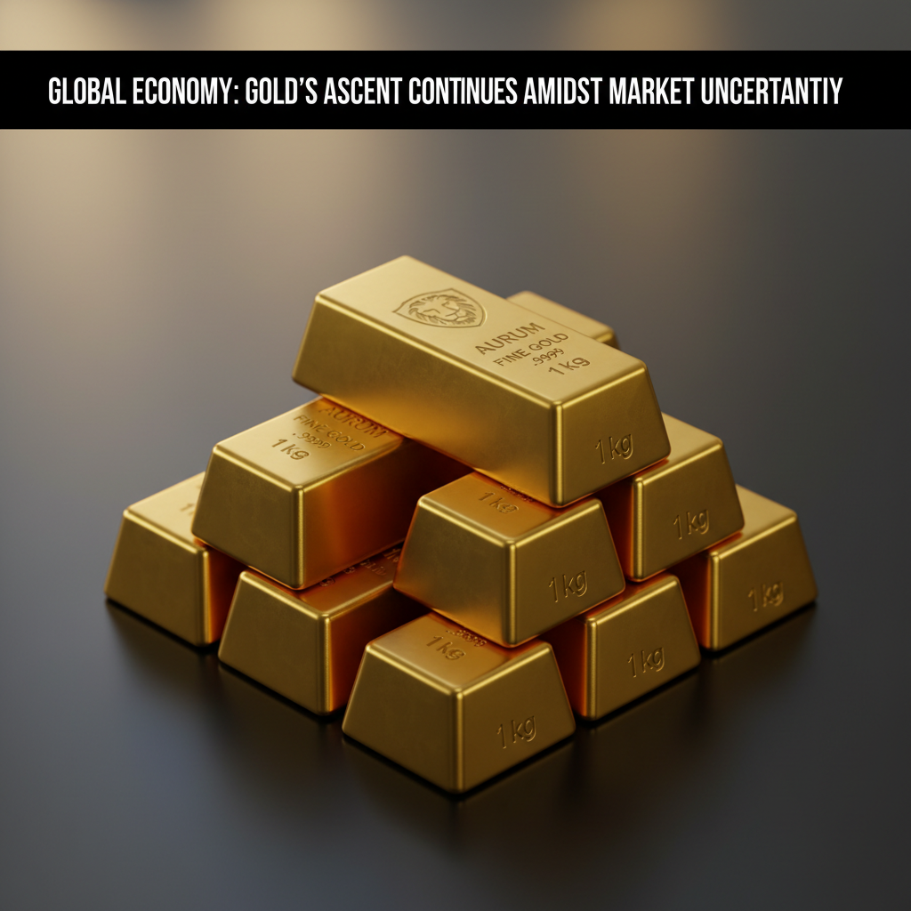 Visual representation of gold price today