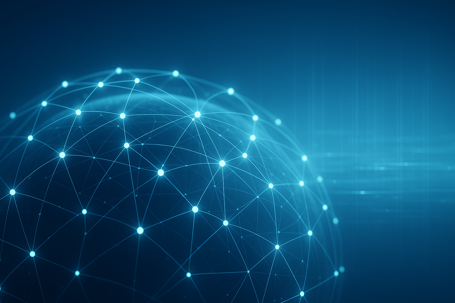 Visual representation of internet