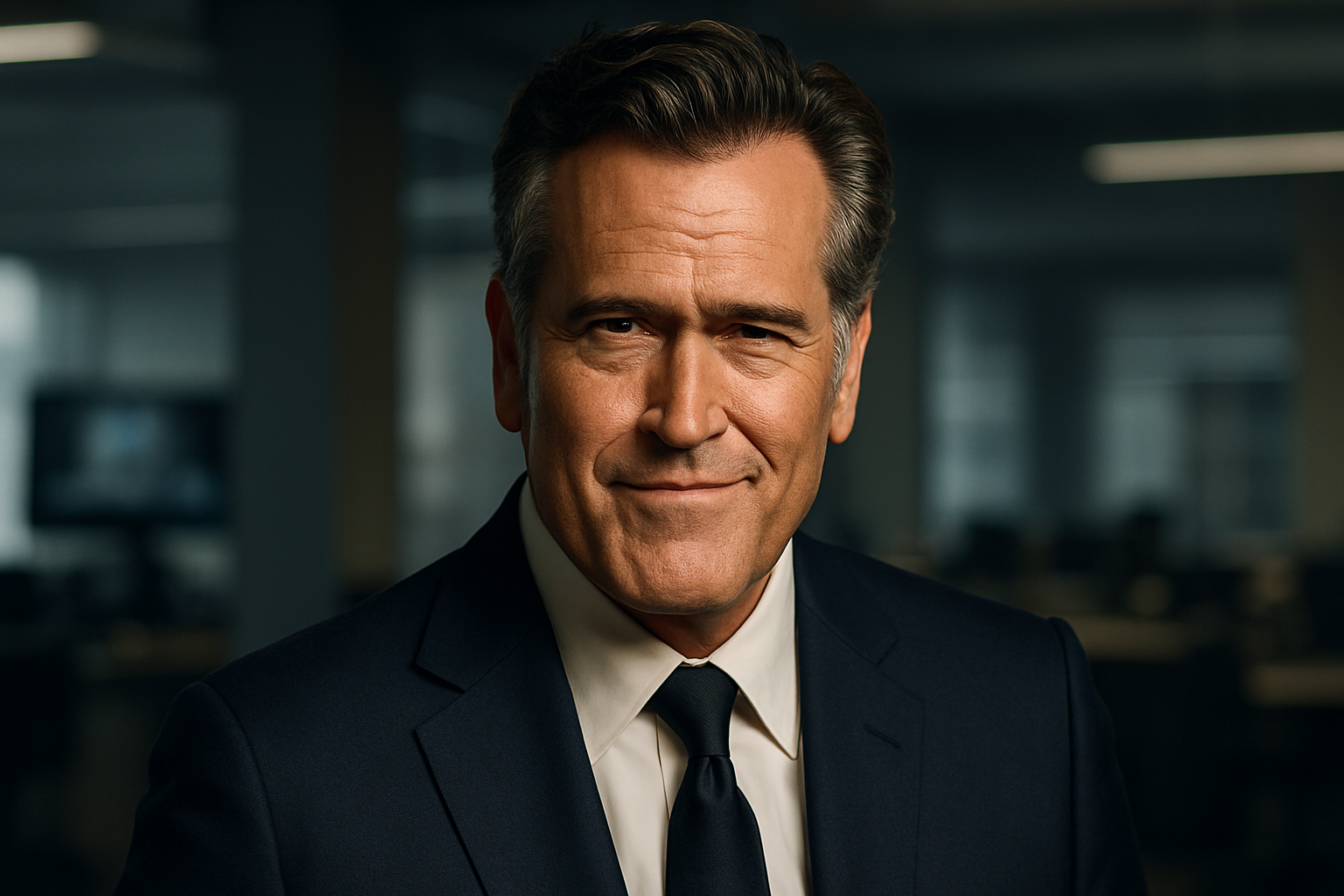 Visual representation of bruce campbell