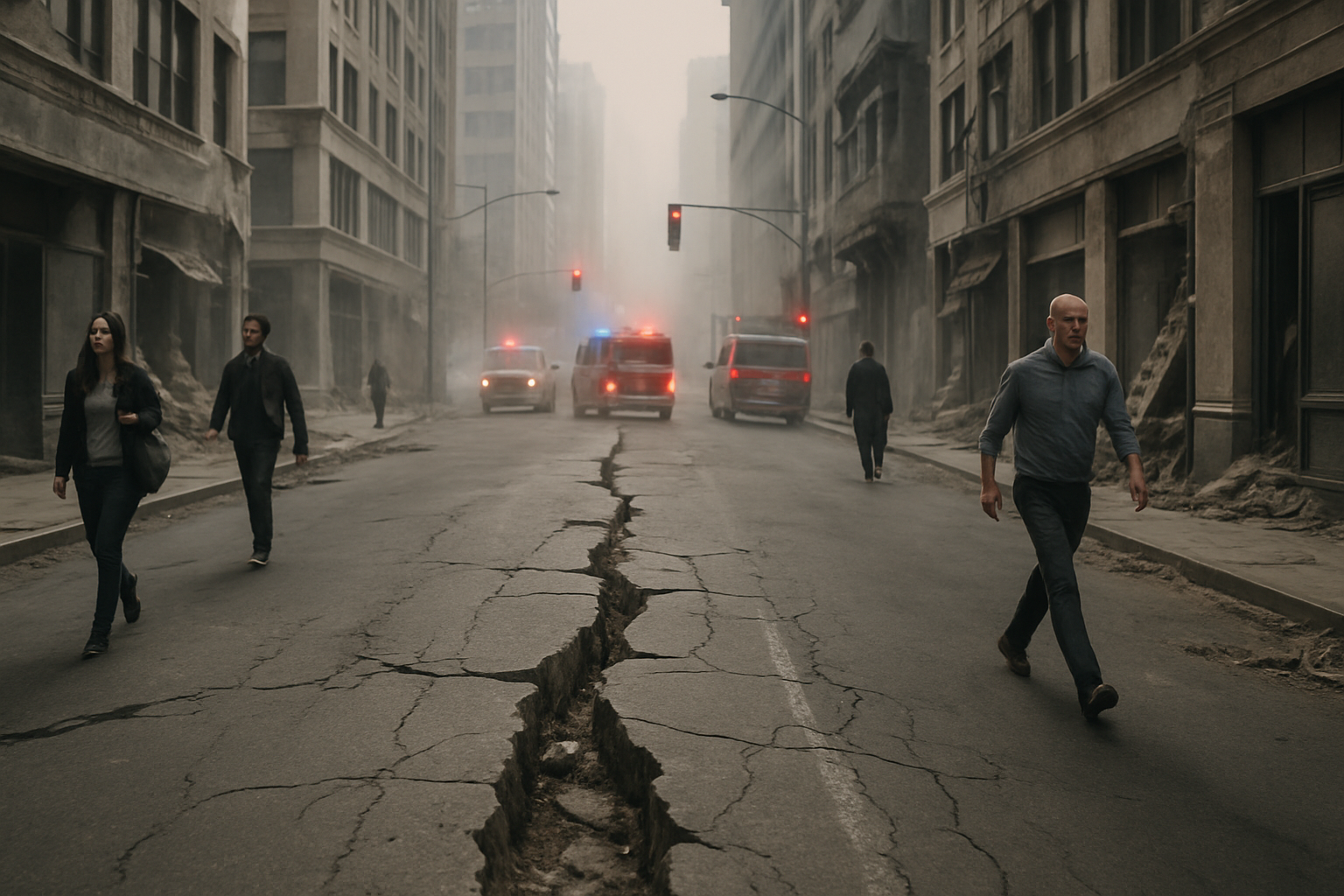 Visual representation of earthquake now