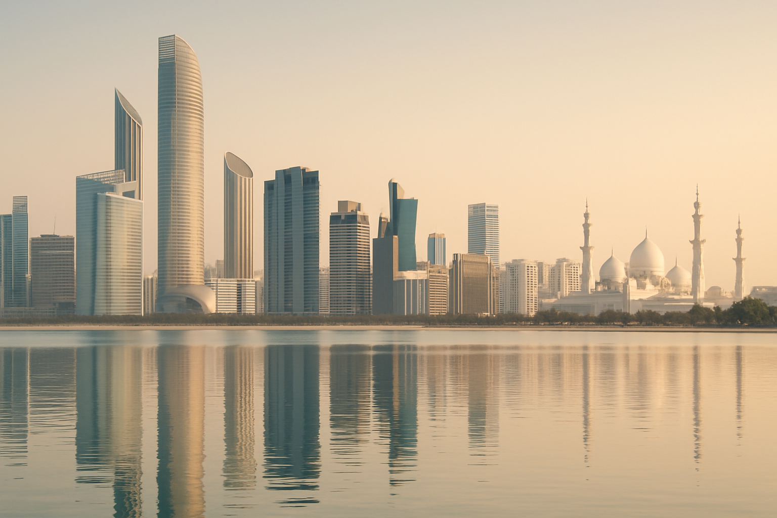 Visual representation of abu dhabi