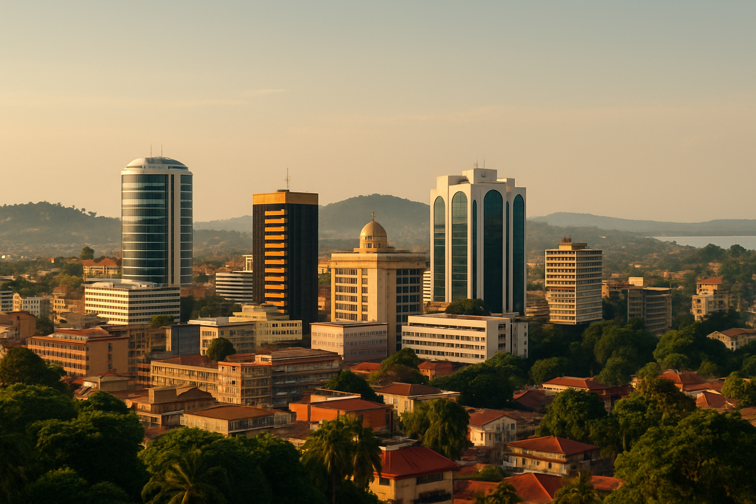 Visual representation of uganda