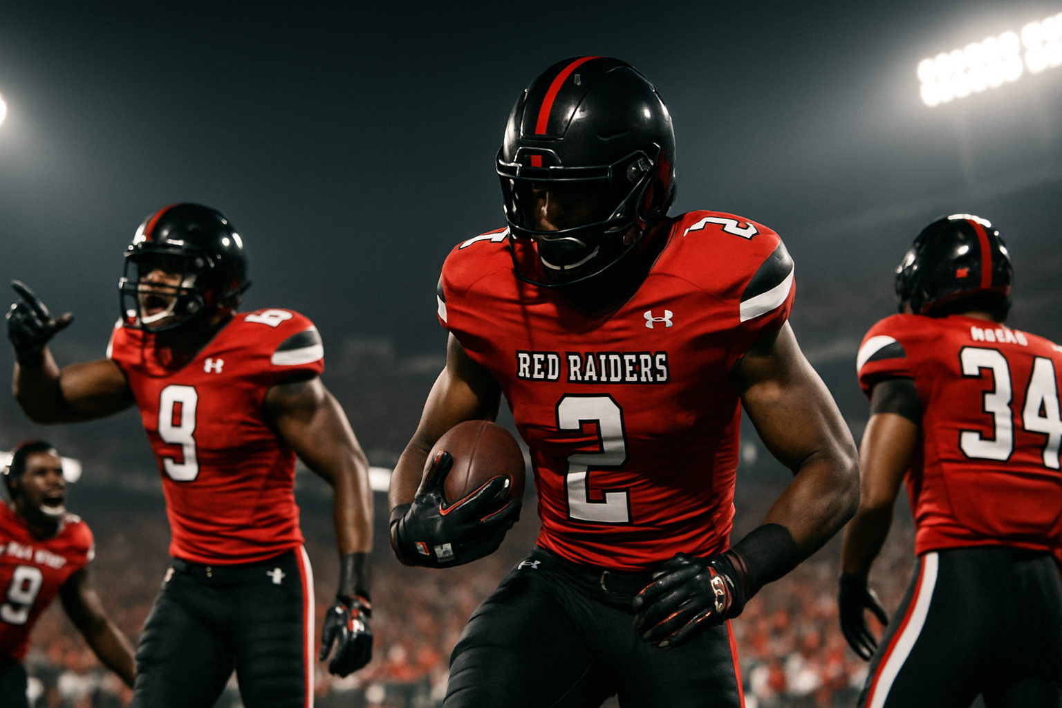 Visual representation of red raiders ncaa