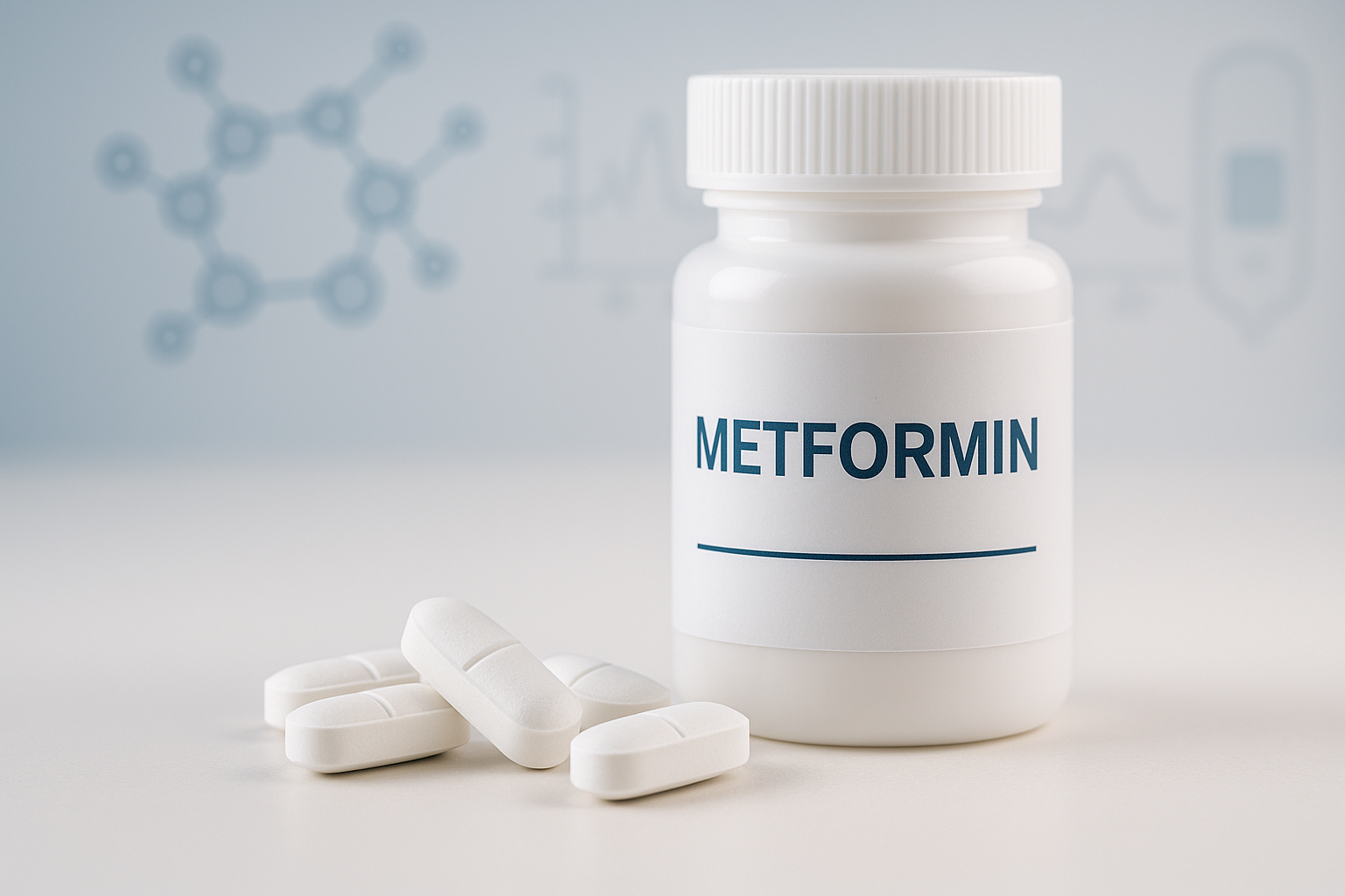 Visual representation of metformin