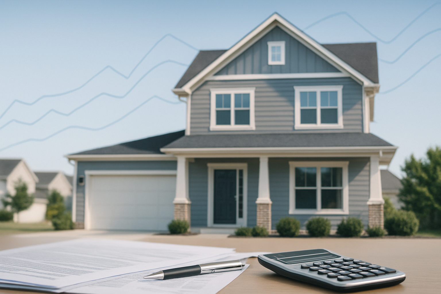 Visual representation of fha loan rates