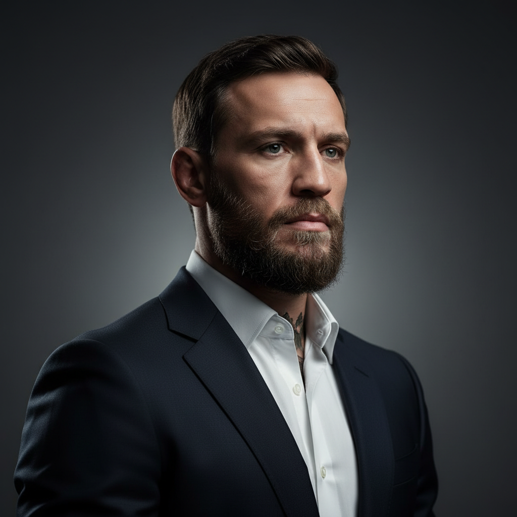 Visual representation of conor mcgregor