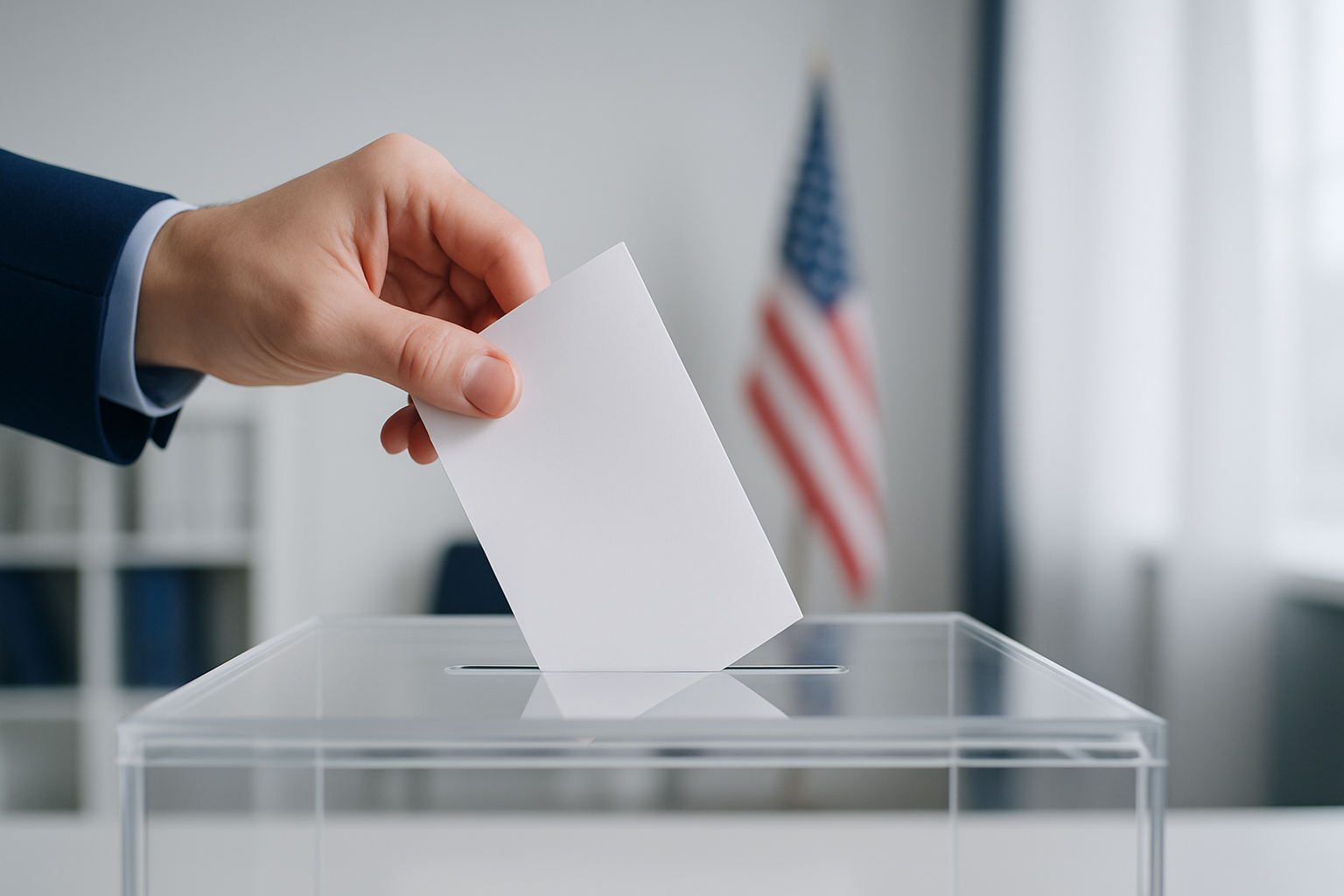 Visual representation of ballot