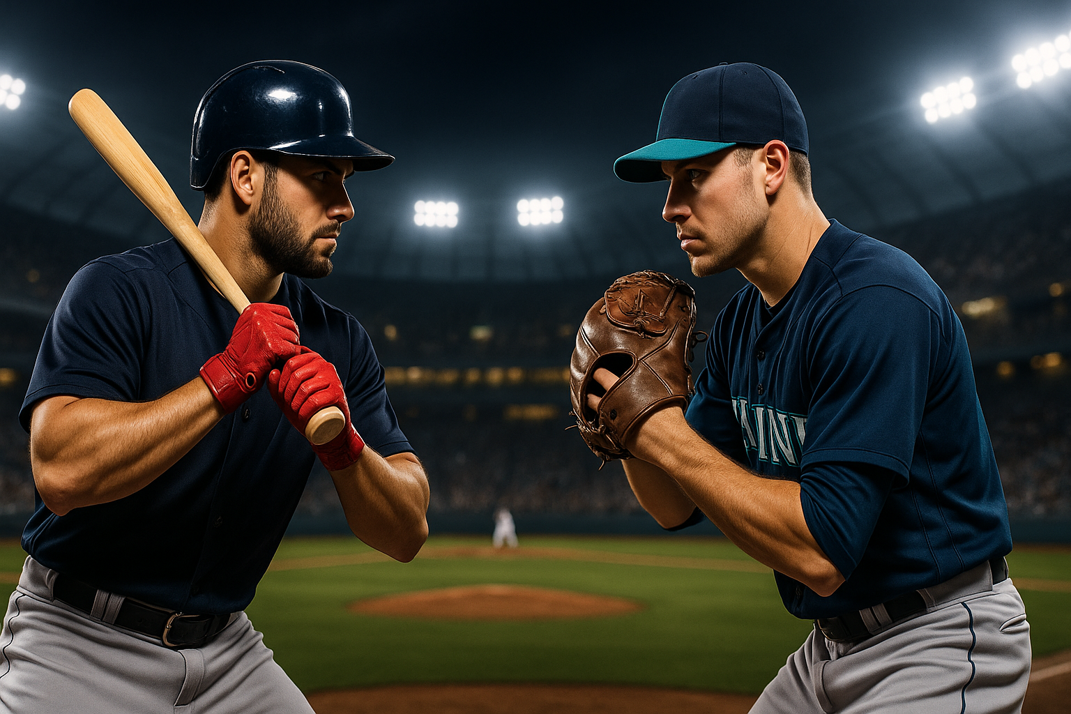 Visual representation of guardians vs mariners