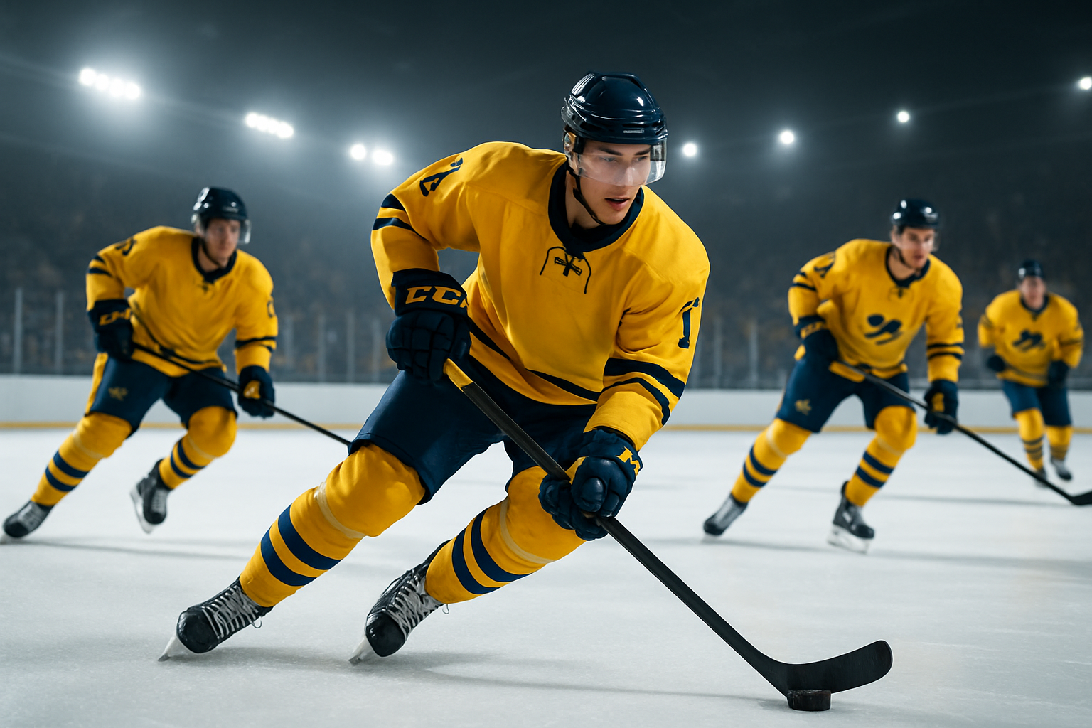 Visual representation of merrimack hockey