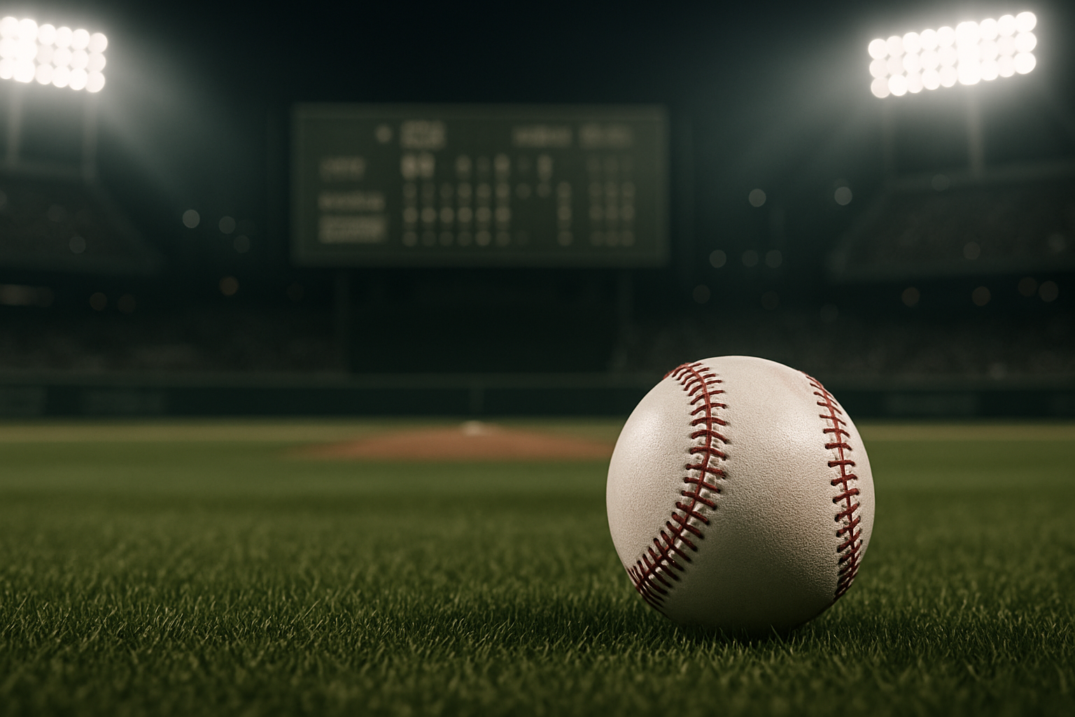 Visual representation of baseball scores