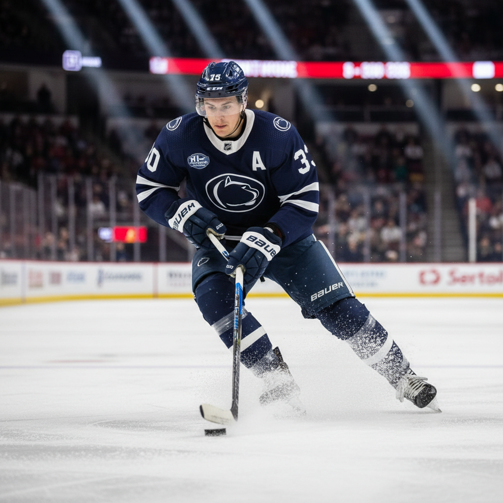 Visual representation of penn state hockey