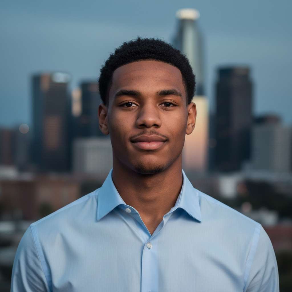 Visual representation of bryce james