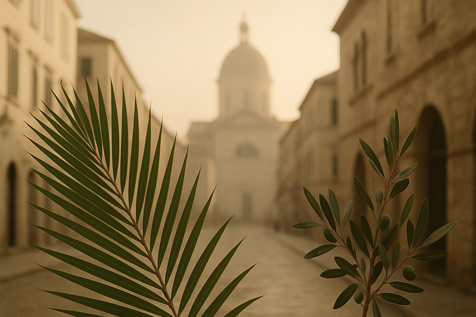 Visual representation of domingo de ramos 2026