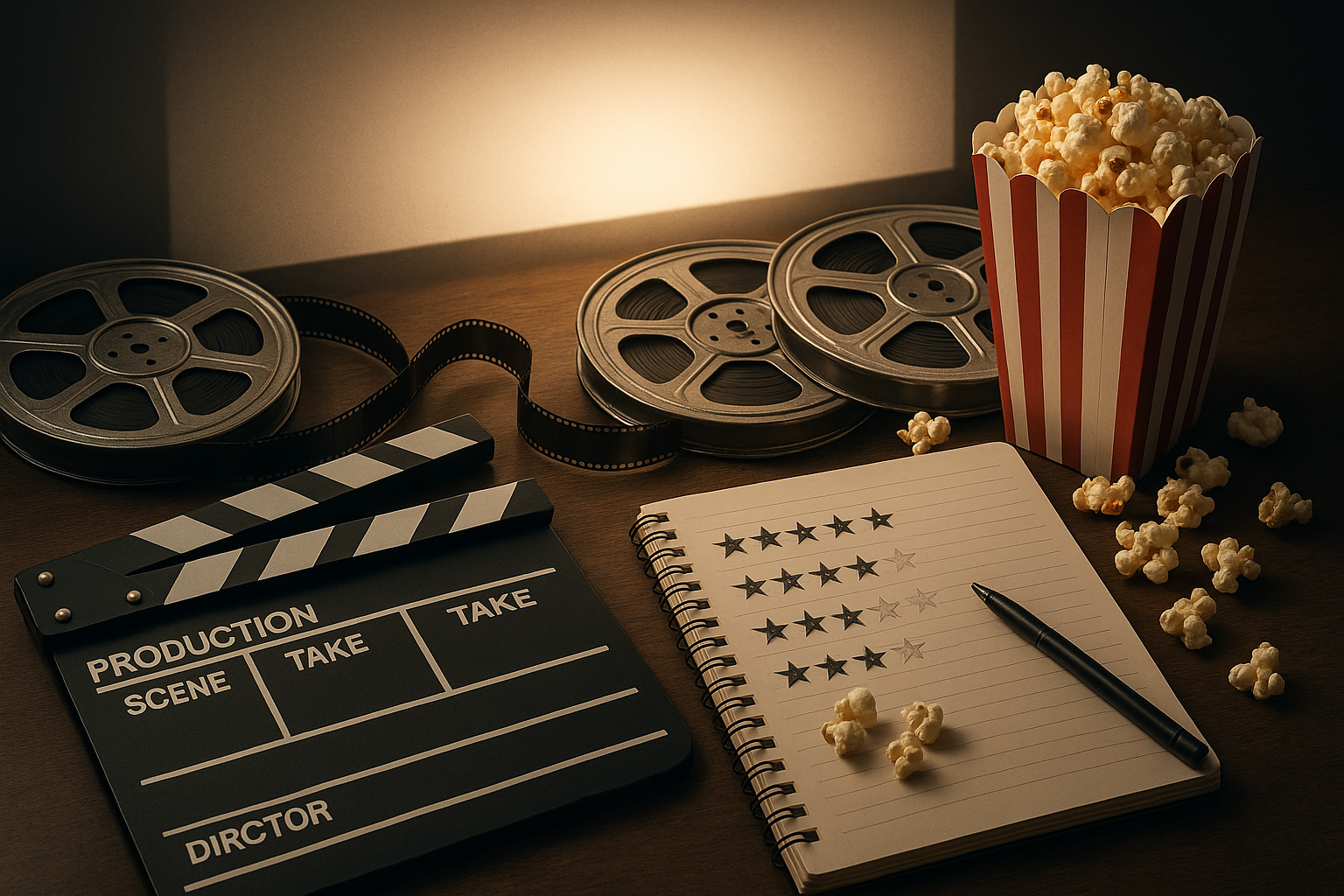 Visual representation of movie reviews