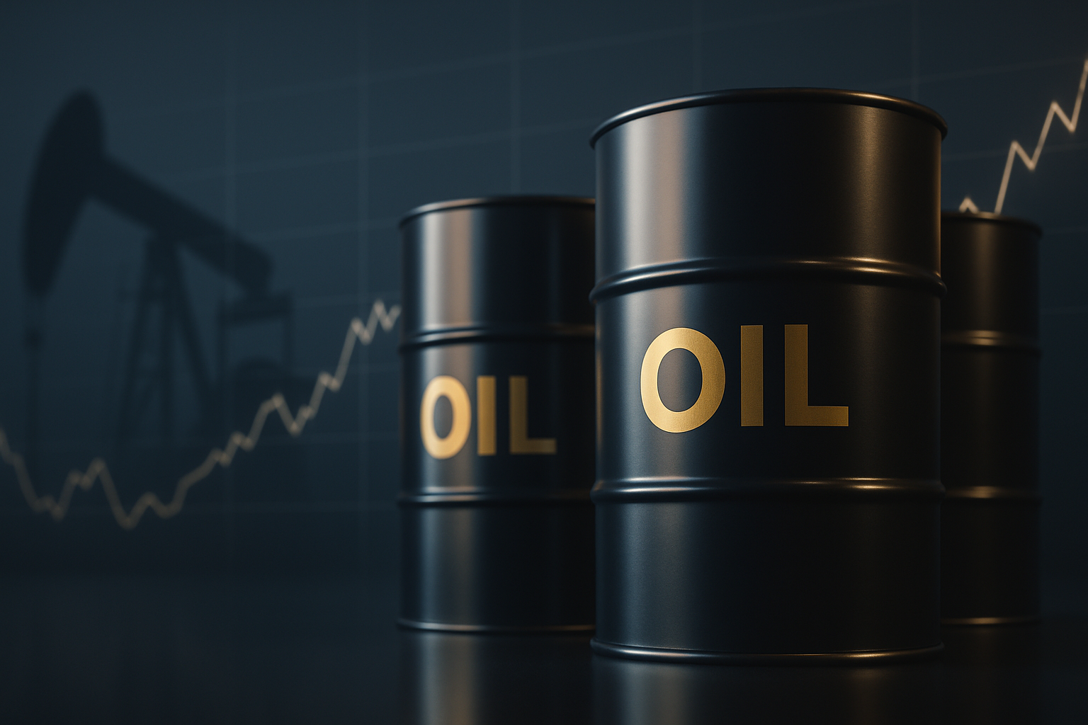 Visual representation of wti crude oil price