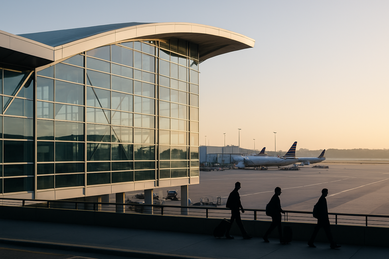 Visual representation of rdu airport