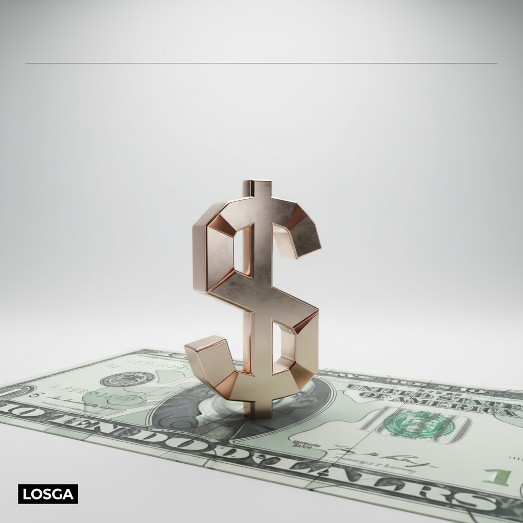 Visual representation of dollar