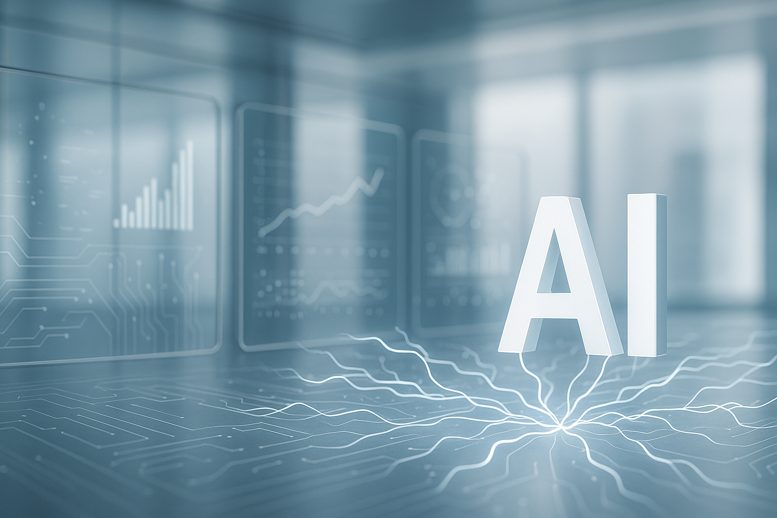 Visual representation of ai news