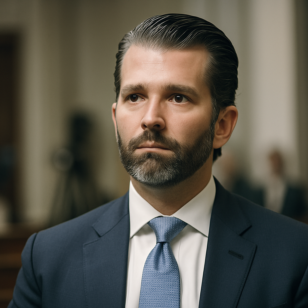 Visual representation of donald trump jr