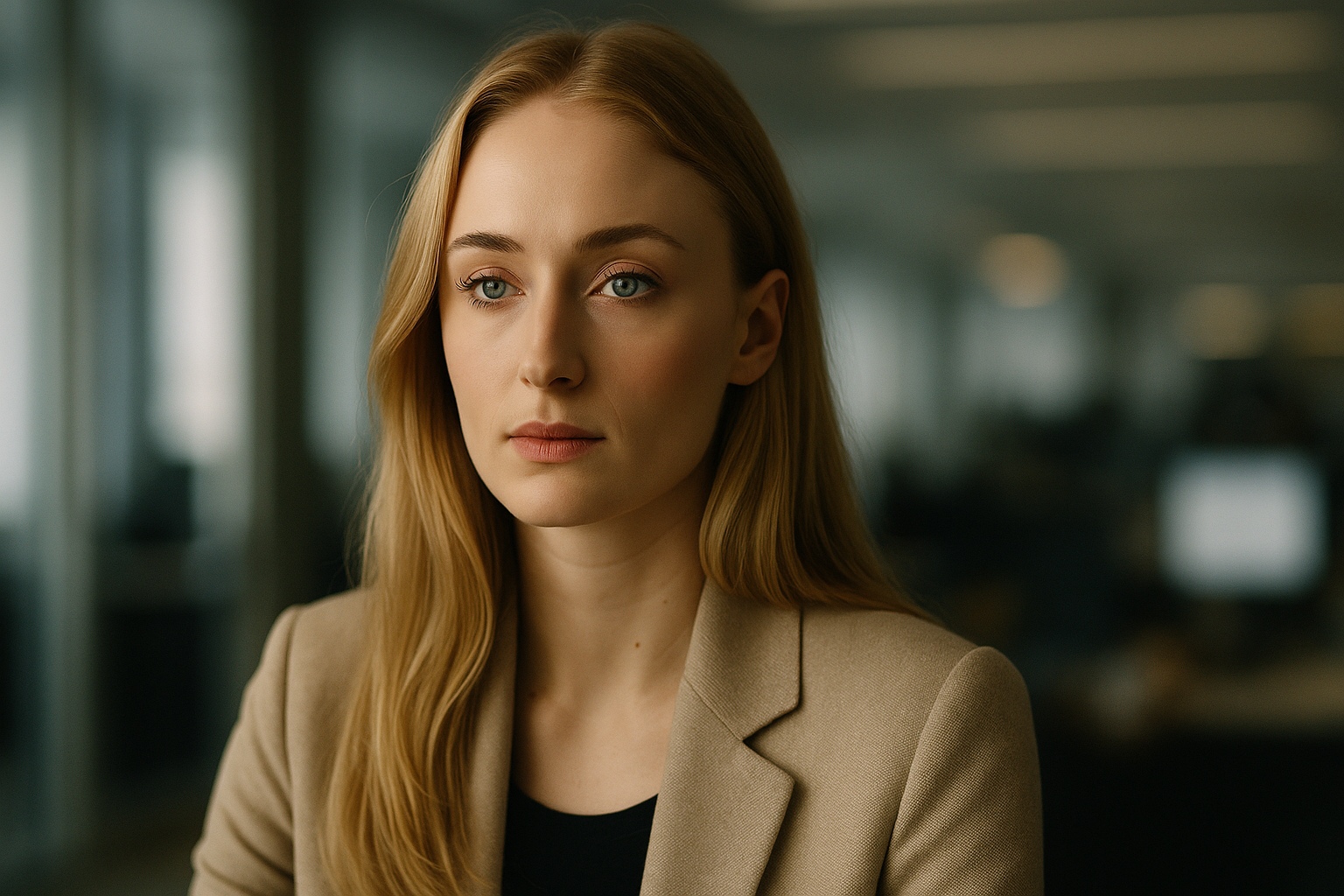 Visual representation of sophie turner