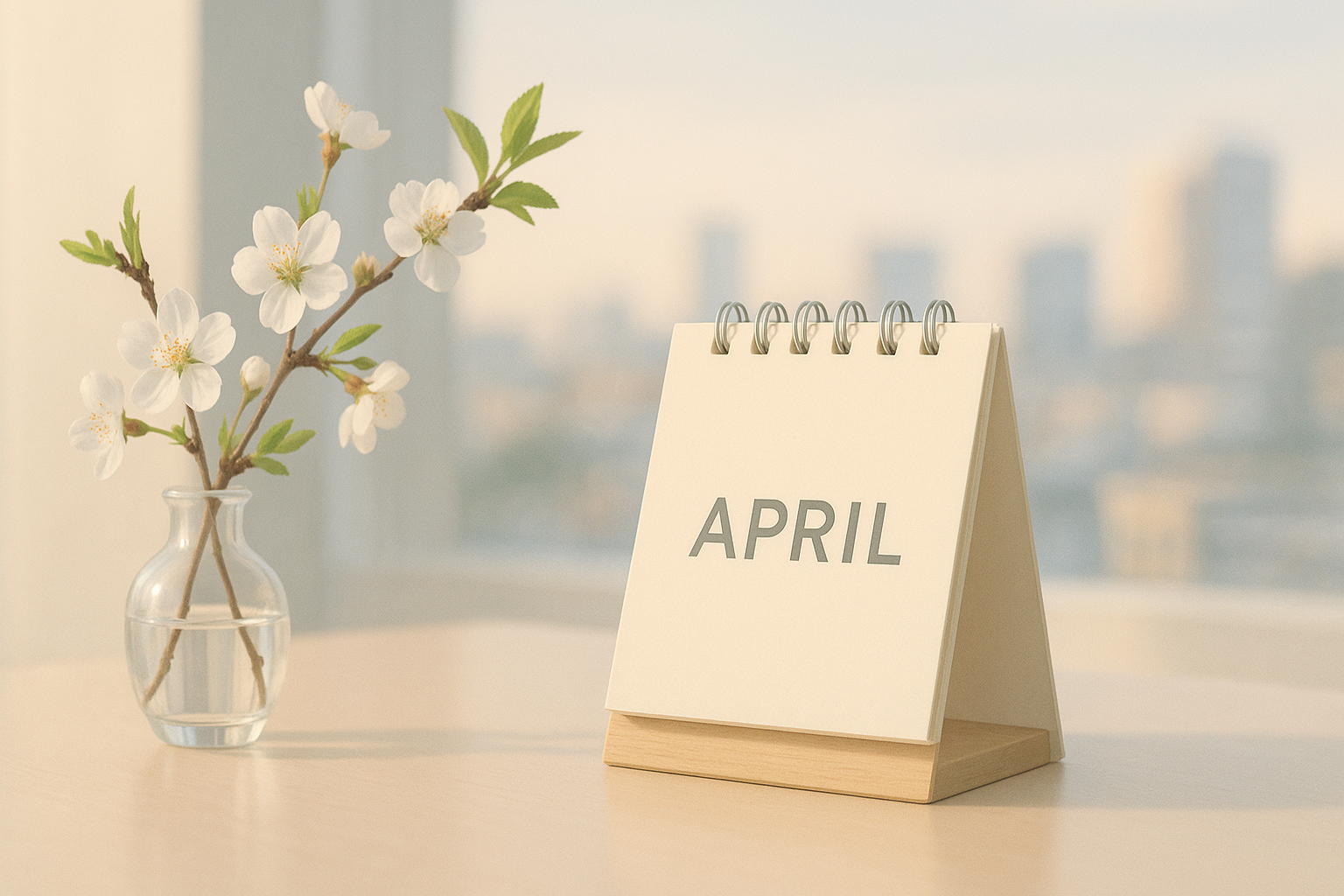 Visual representation of april 1