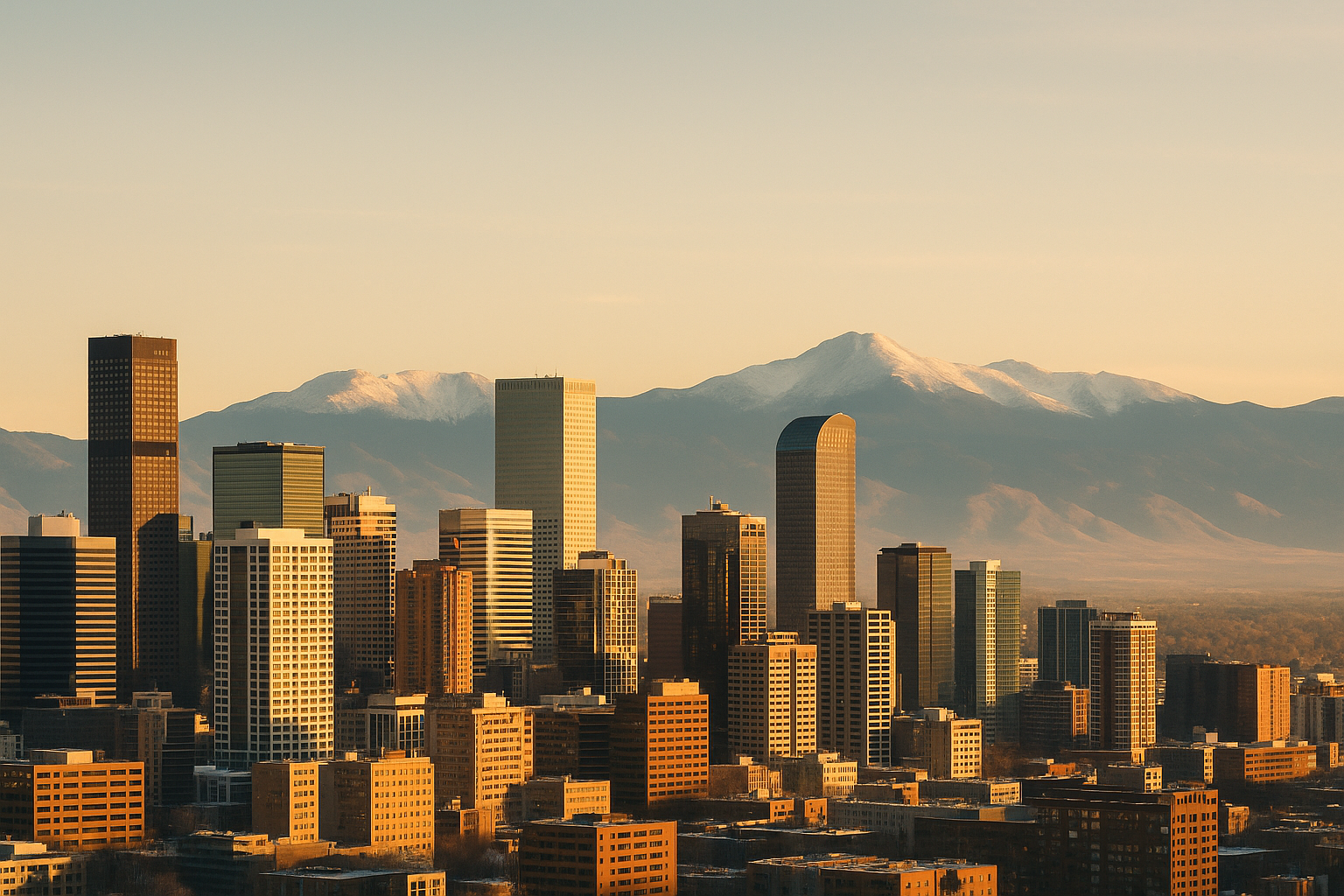 Visual representation of mile high city