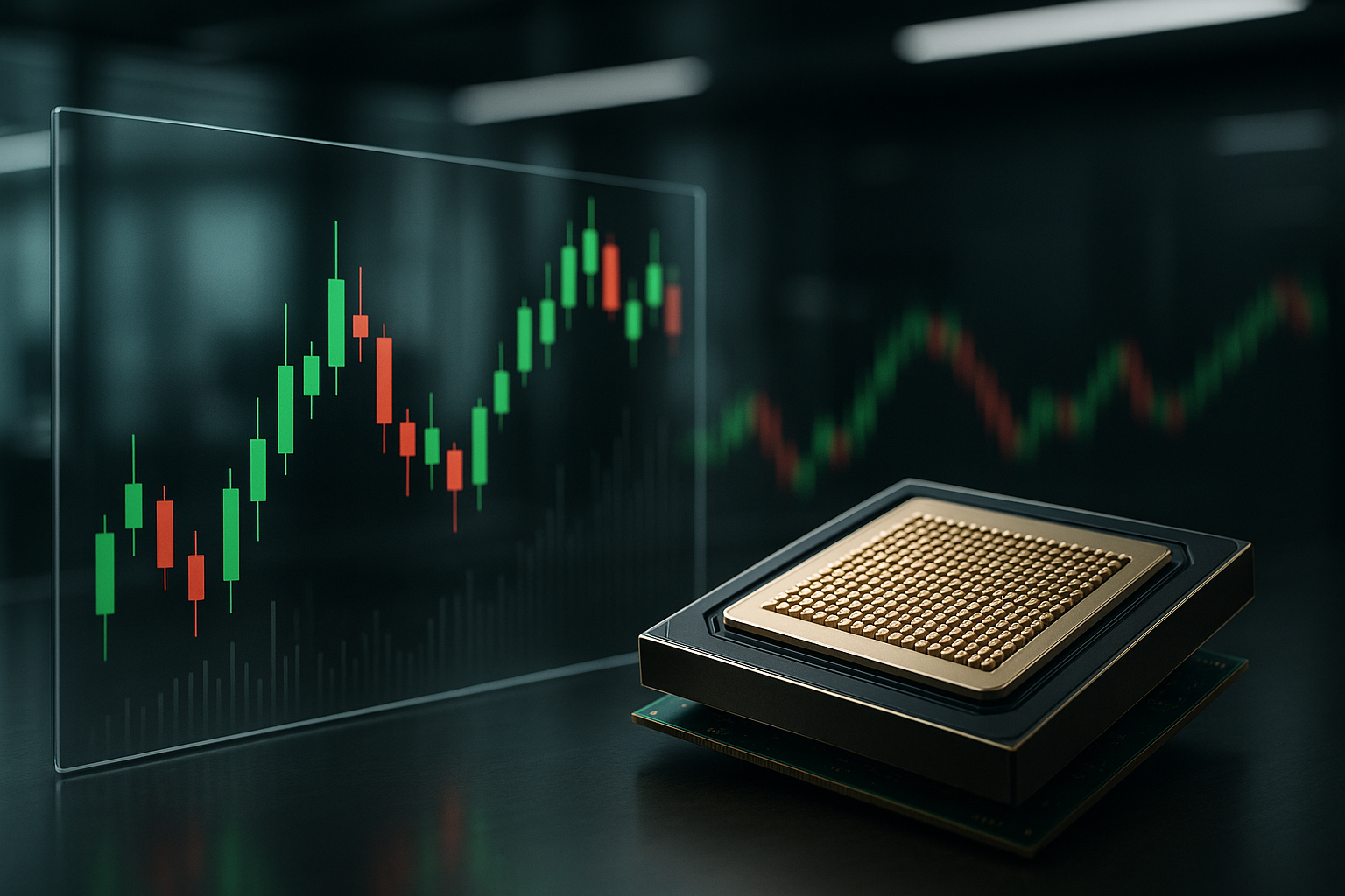 Visual representation of nvda stock price