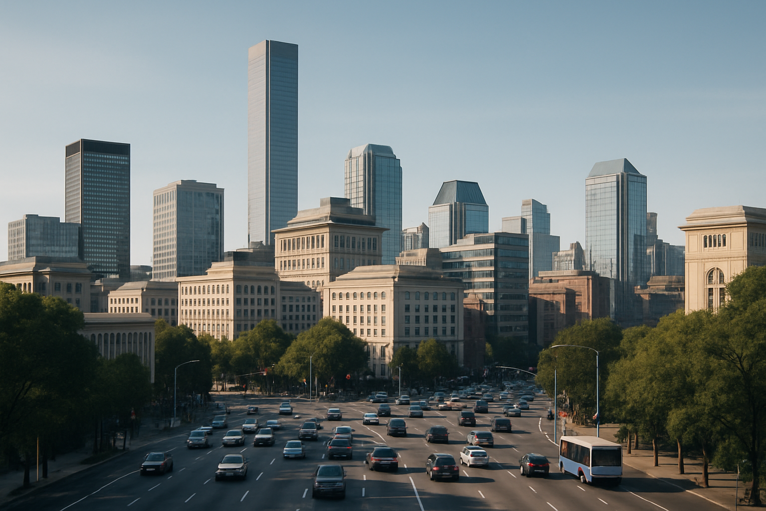 Visual representation of second city