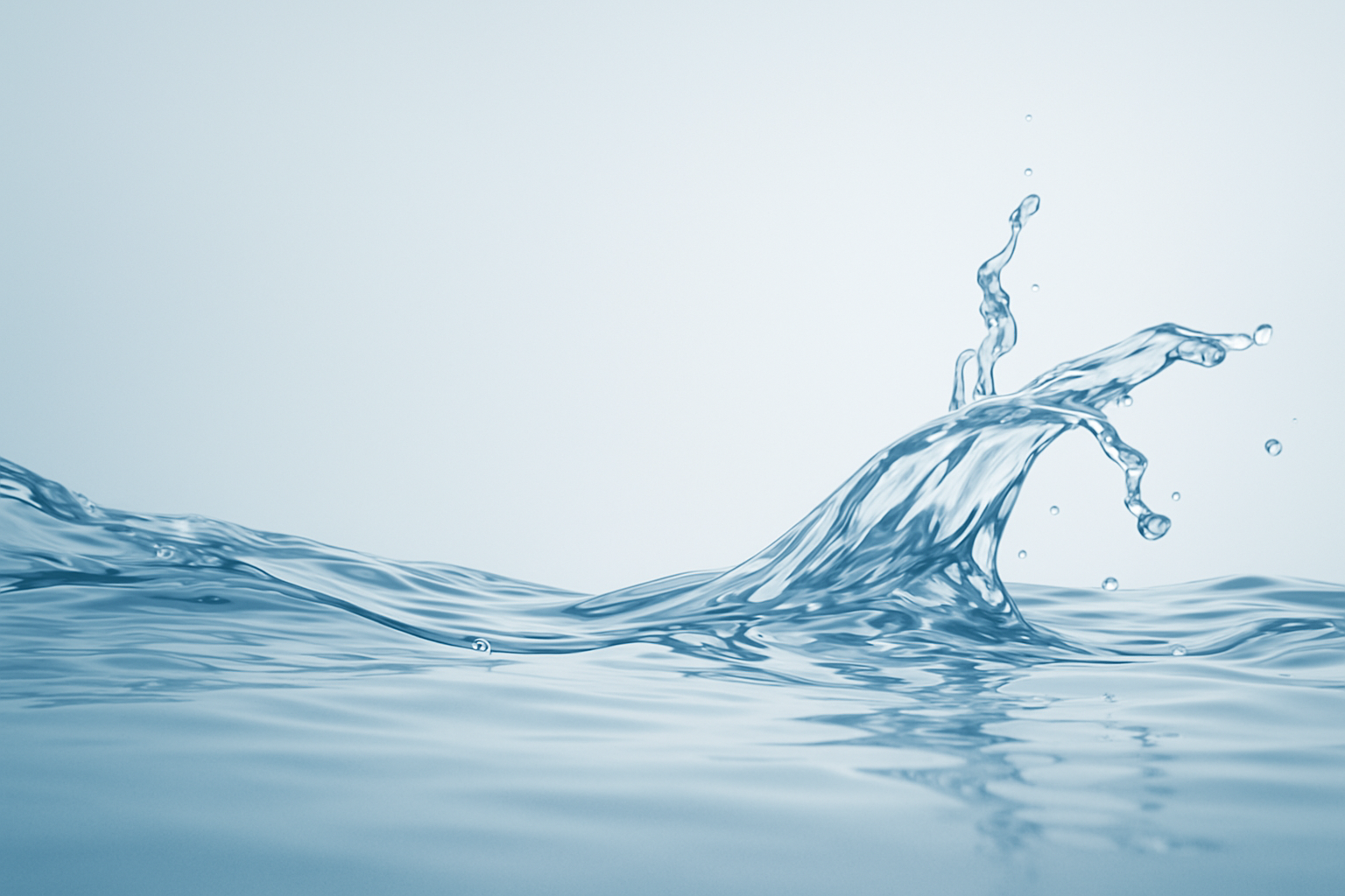 Visual representation of water