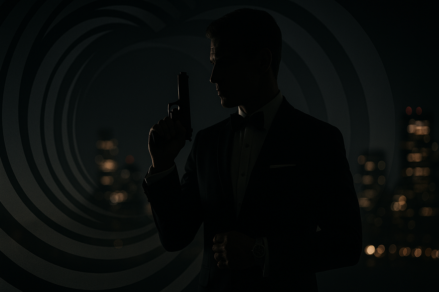 Visual representation of james bond 007