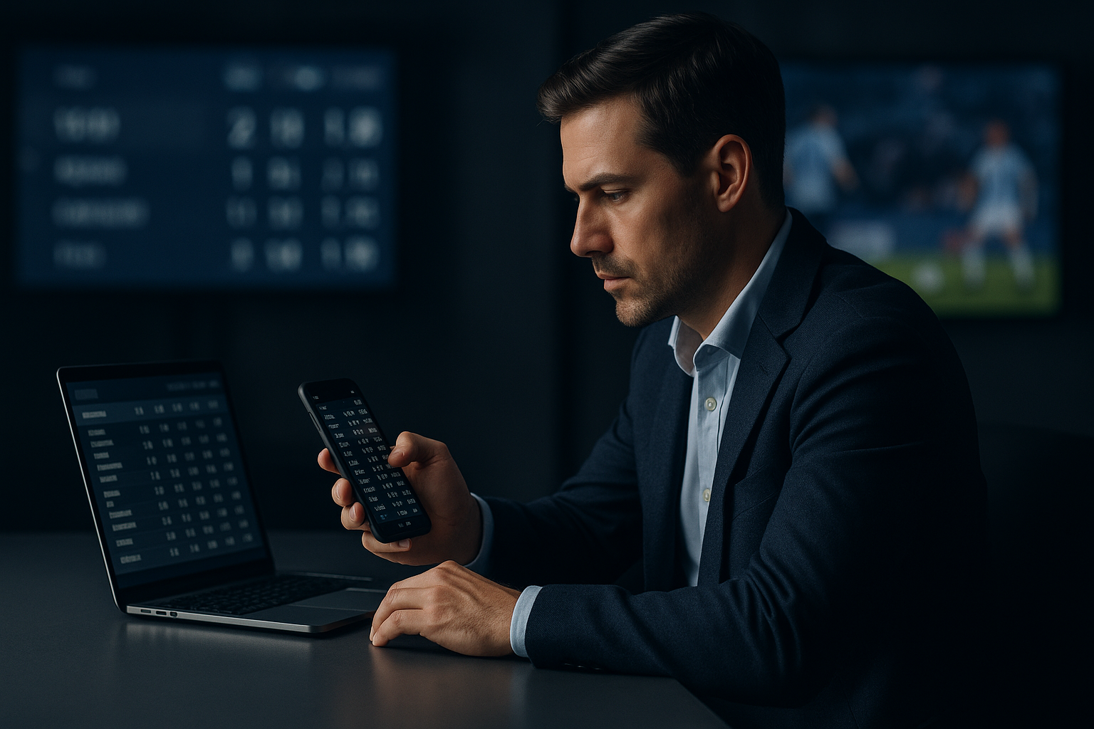 Visual representation of bettor