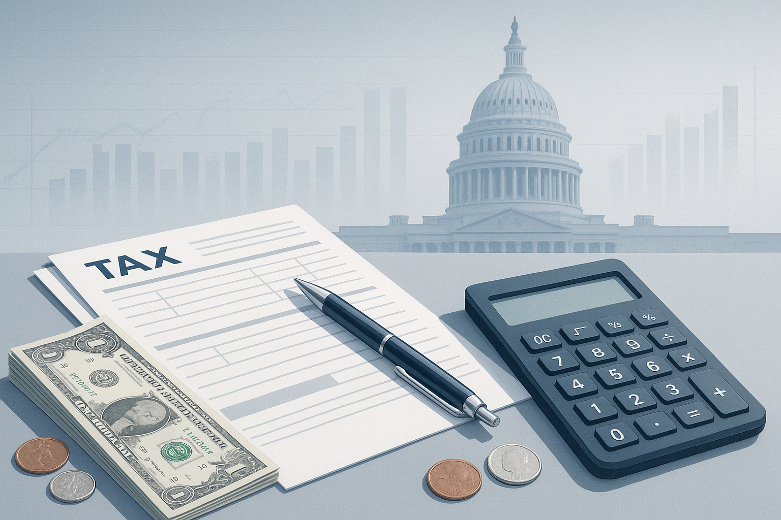 Visual representation of taxes