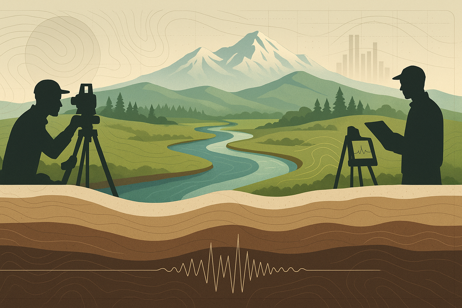 Visual representation of usgs