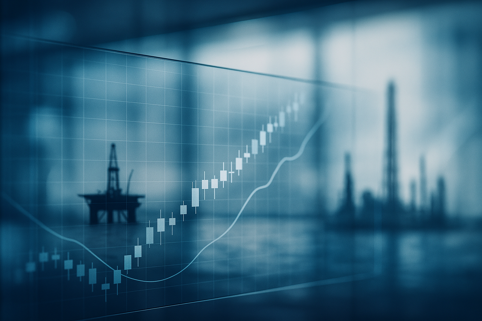 Visual representation of xom stock