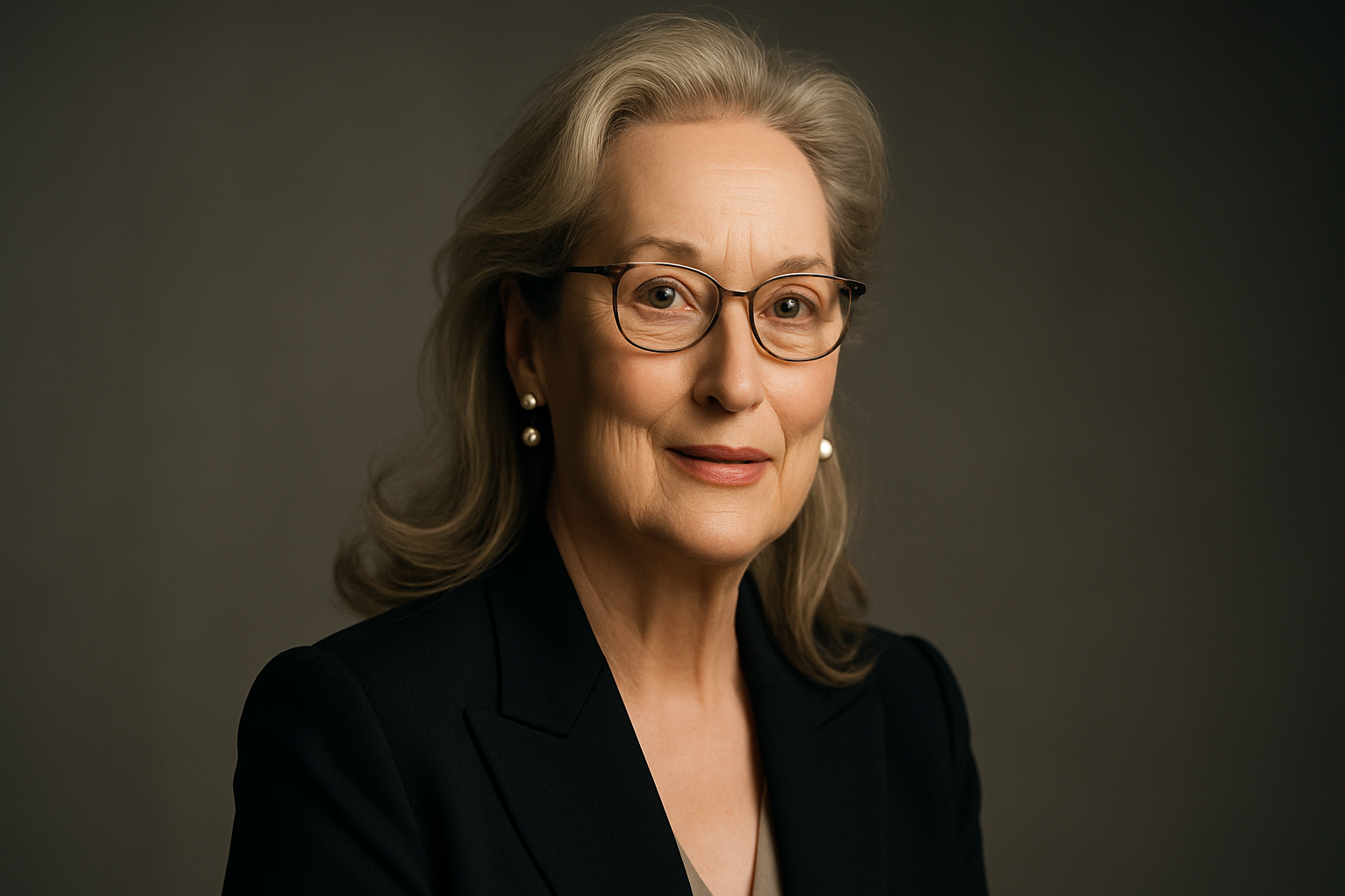 Visual representation of meryl streep