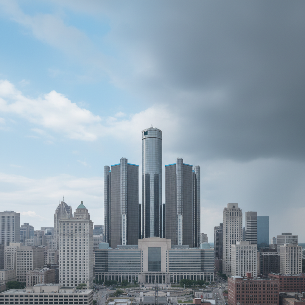Visual representation of detroit weather