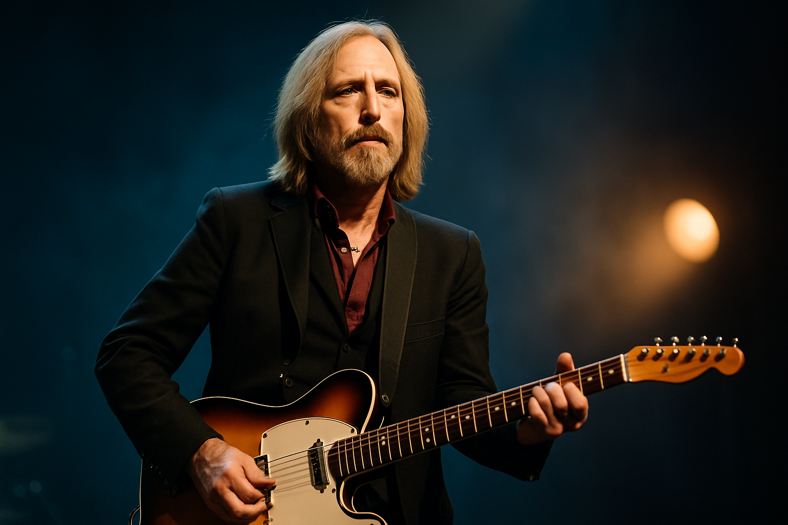 Visual representation of tom petty