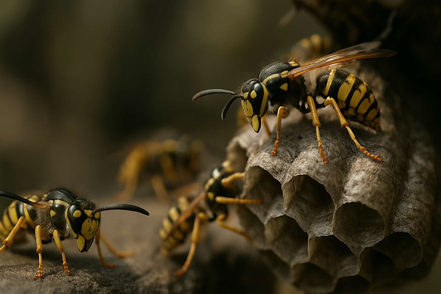 Visual representation of yellowjackets